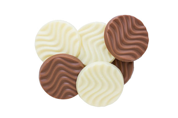 خرید شکلات سکه ای سفید + قیمت فروش استثنایی